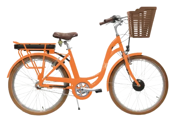 E-bike met mandje